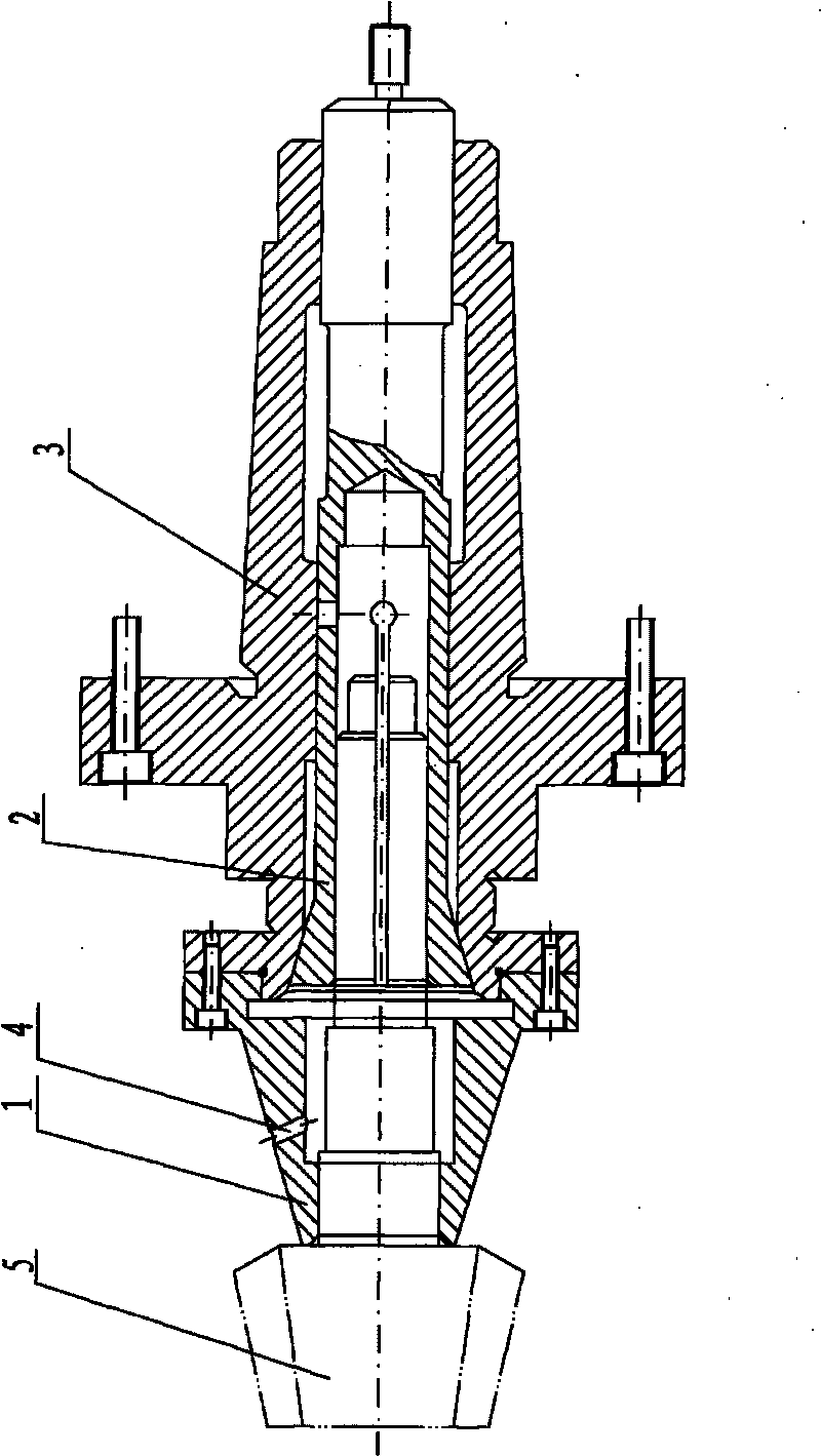 Gear milling positioning fixture for spiral bevel gear