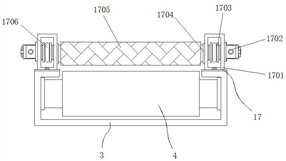 Conveying device with self-cleaning function for sludge low-temperature drying