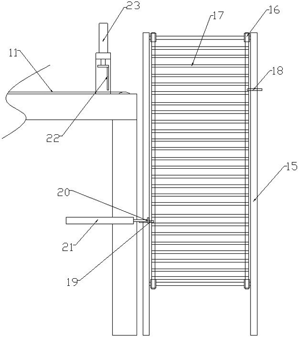 A kind of etching magnesium plate production device and method