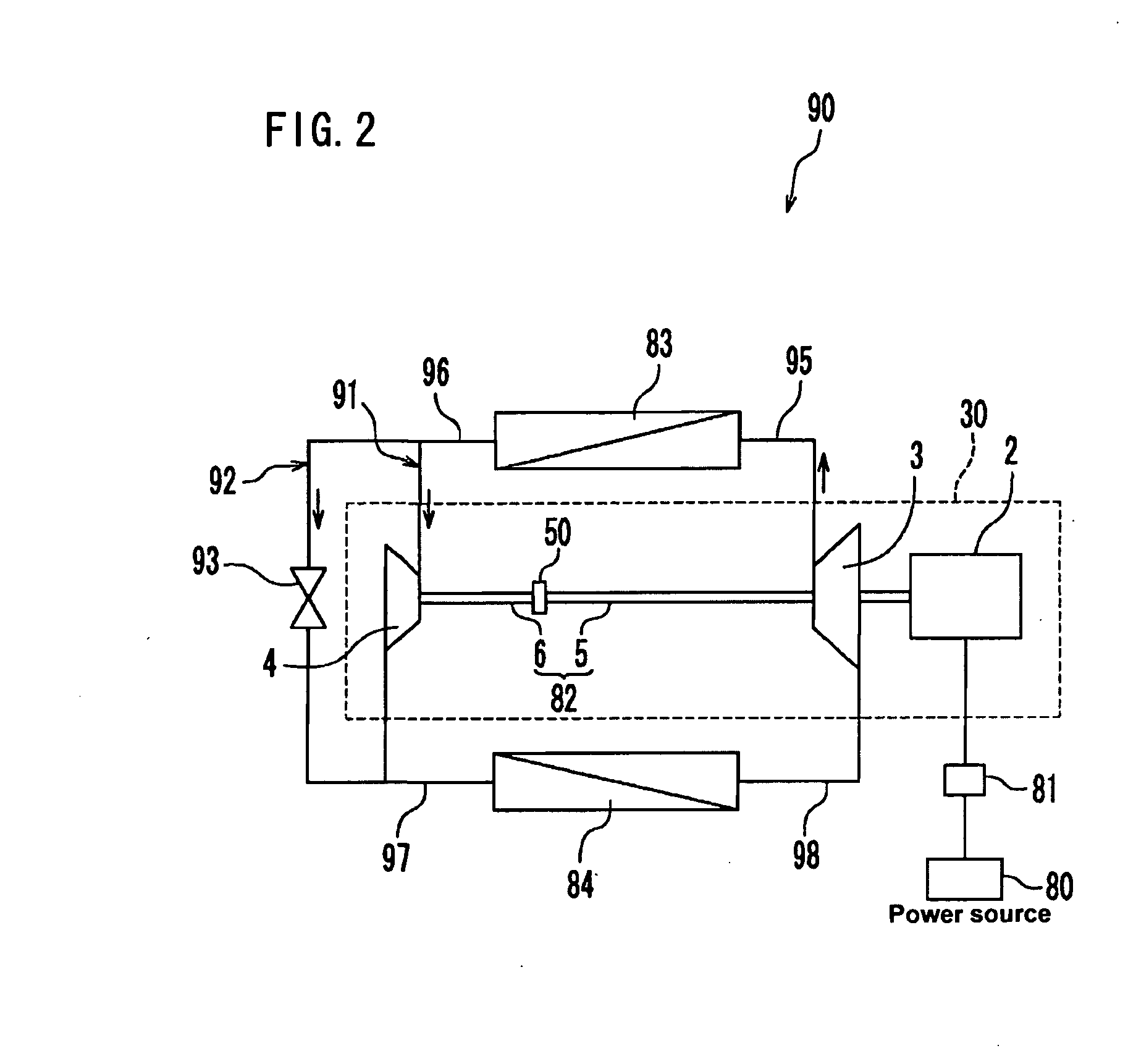 Expander-compressor unit and refrigeration cycle apparatus having the same