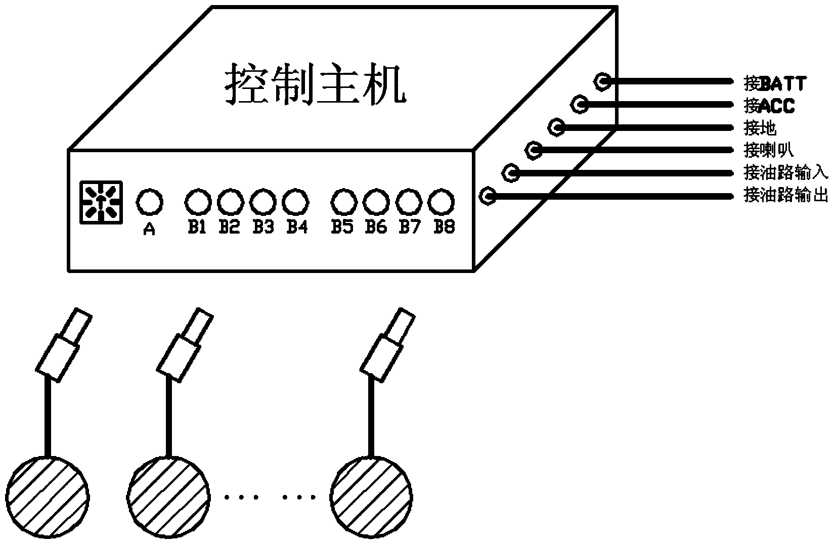 Intelligentized body capacitance multi-point touch induction antitheft device and antitheft method