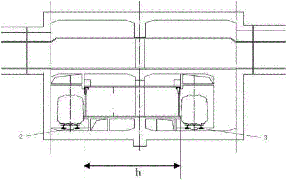 Arrangement structure of stud-end type station of urban rail transit