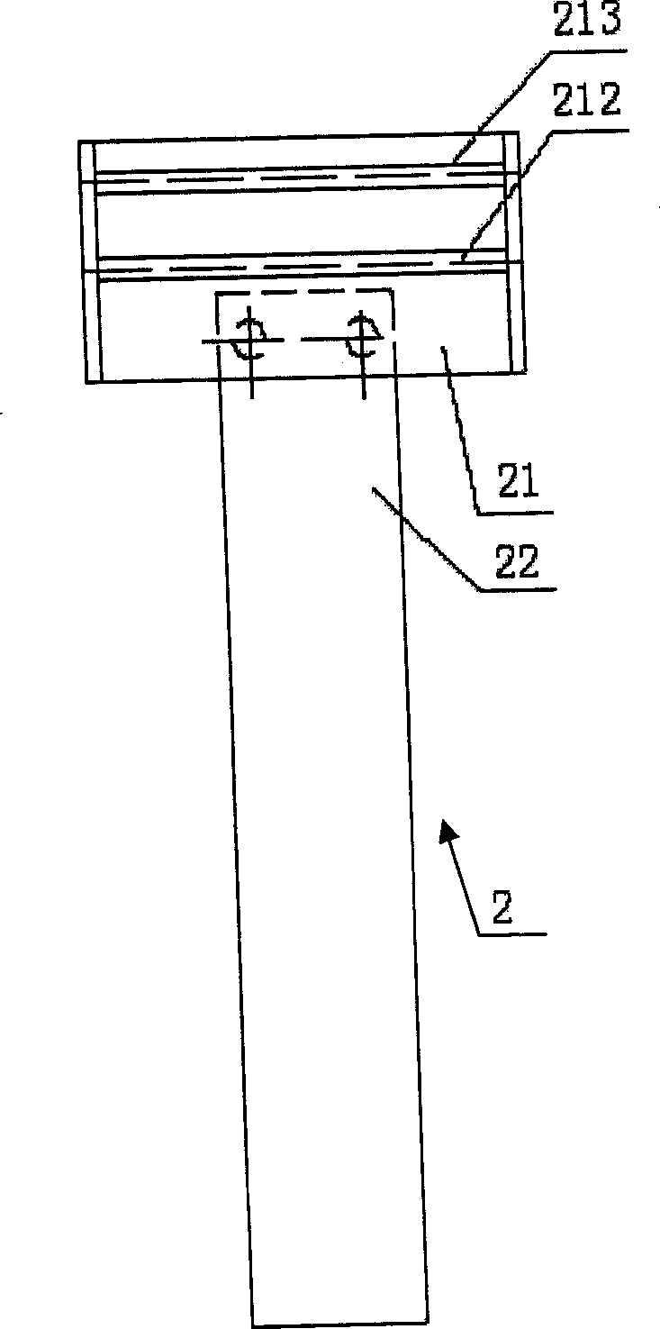 Special width fixing device for weaving lattice rings