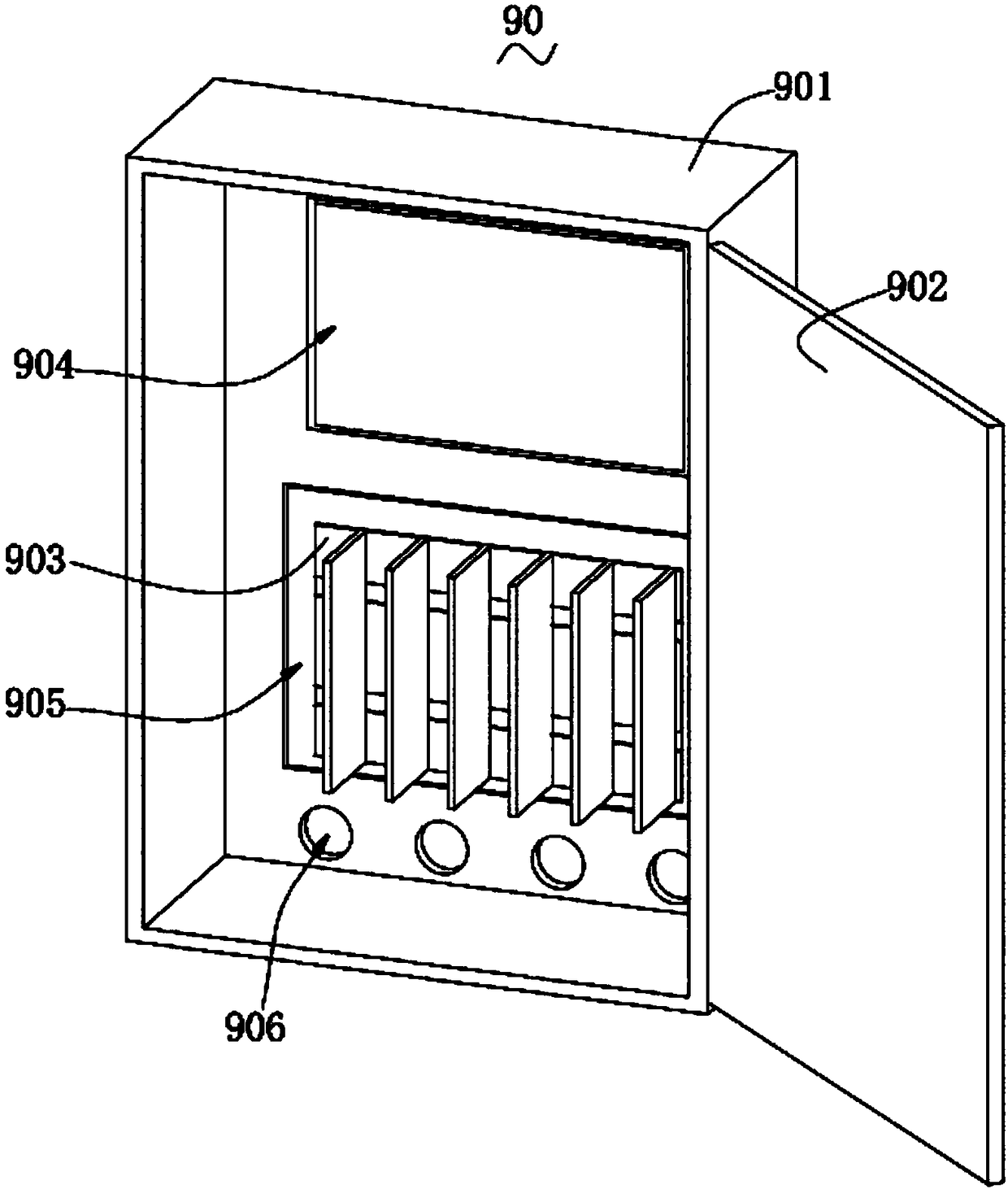 Distribution cabinet