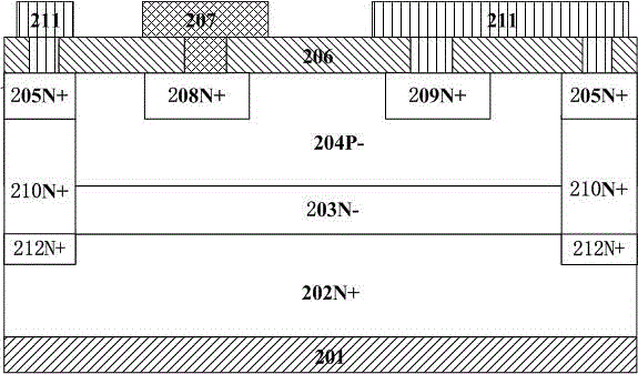 Bidirectional transient voltage suppressing diode and manufacturing method thereof