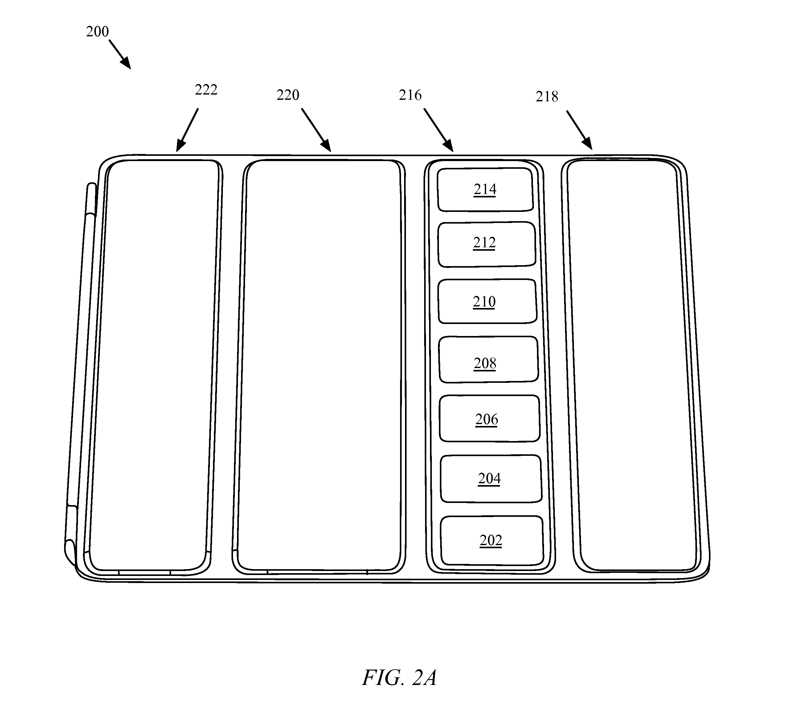 Integrated visual notification system in an accessory device