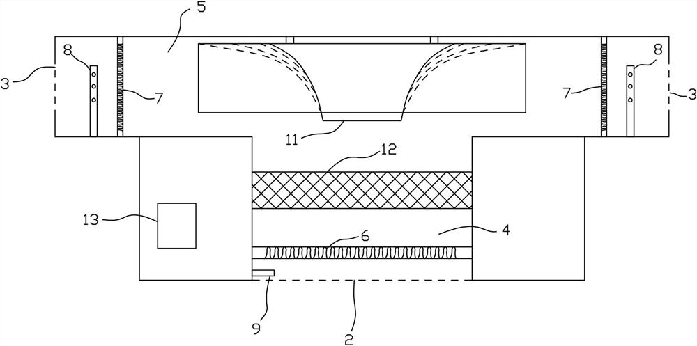 Vehicle-mounted air safety system, vehicle-mounted air safety equipment and setting method