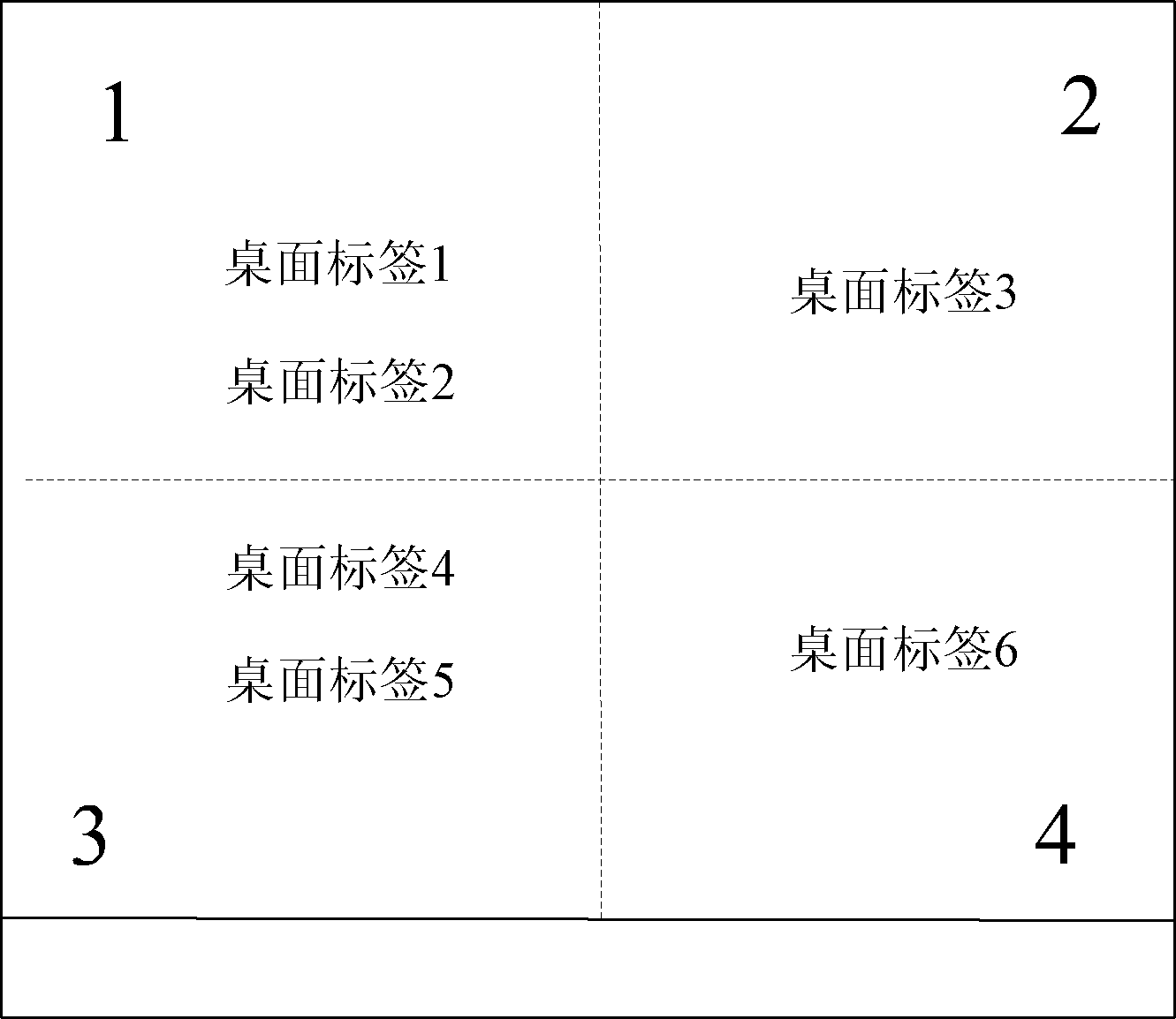 Desktop icon prompting method and device