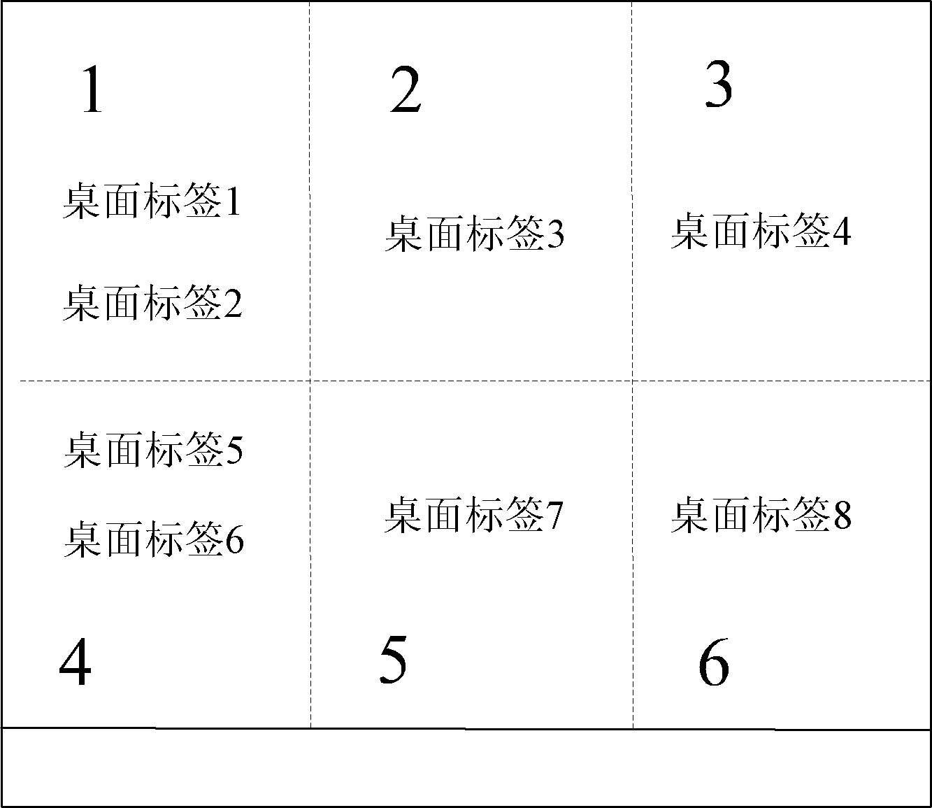 Desktop icon prompting method and device