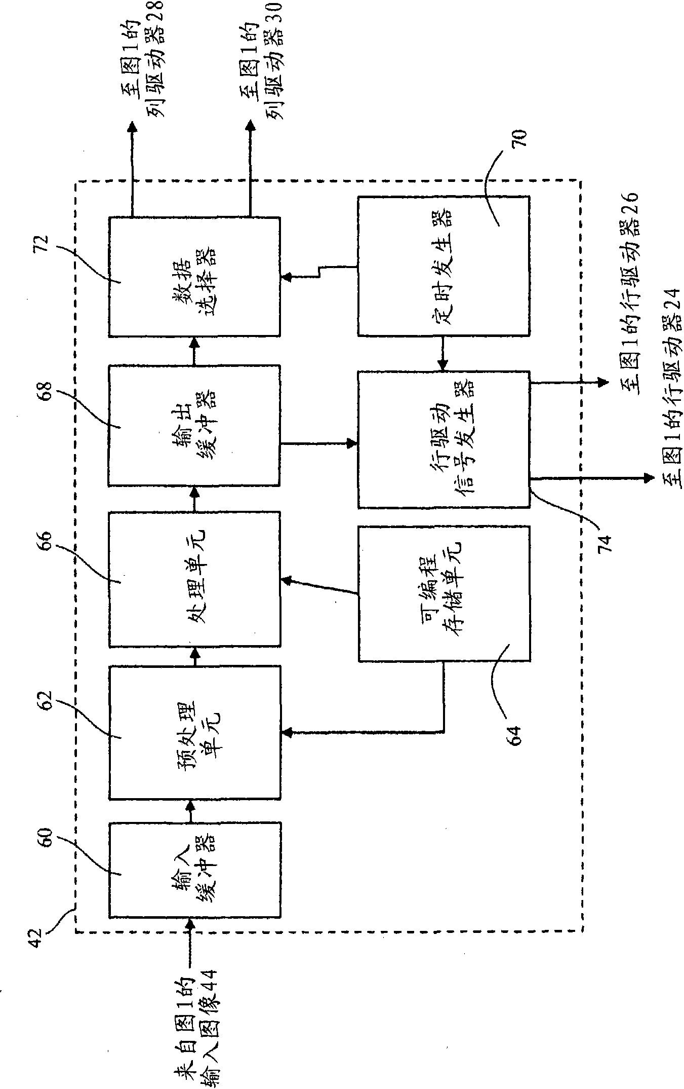 Tiled passive matrix electro-luminescent display