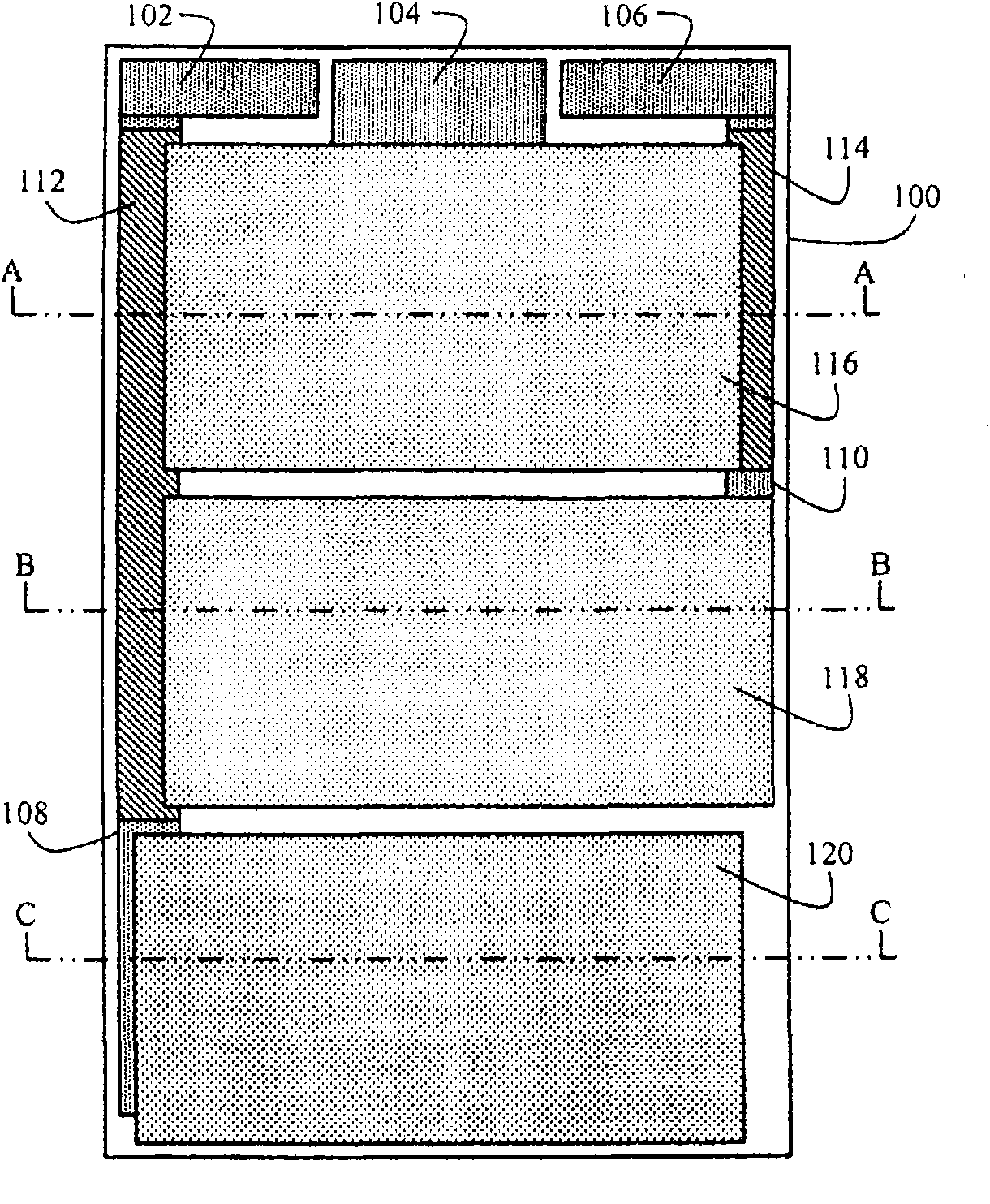 Tiled passive matrix electro-luminescent display