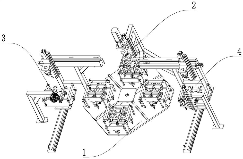 Large thread automatic assembling equipment and assembling method