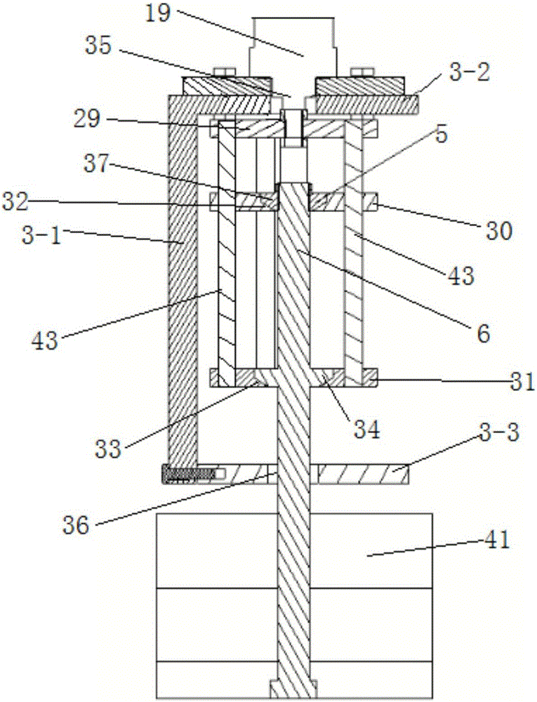A four-corner error calibration device for a load cell