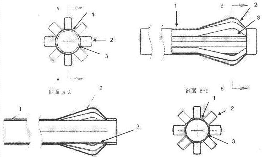 Conduit system with label testing and ablation functions in blood vessels