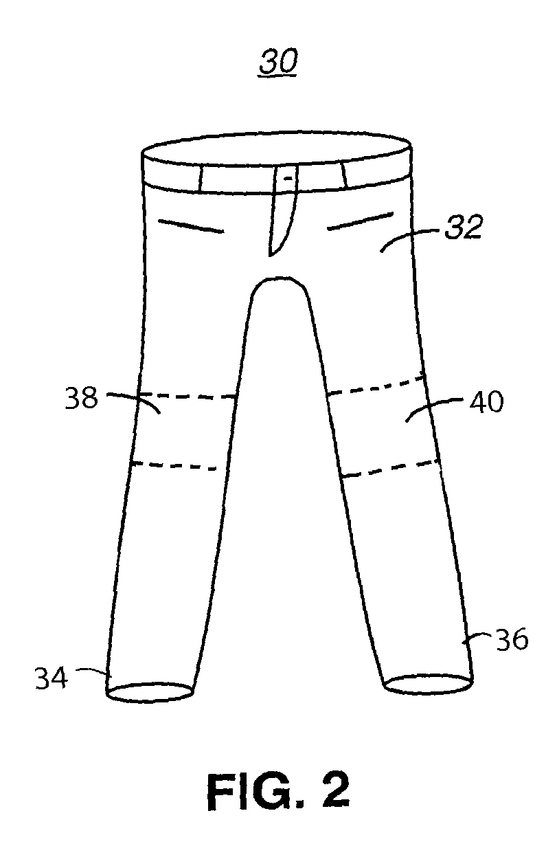 Knee protection system
