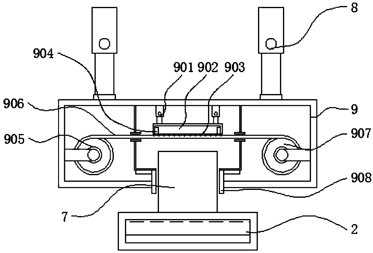 Packaging machine for preventing blockage and facilitating cleaning for food product processing