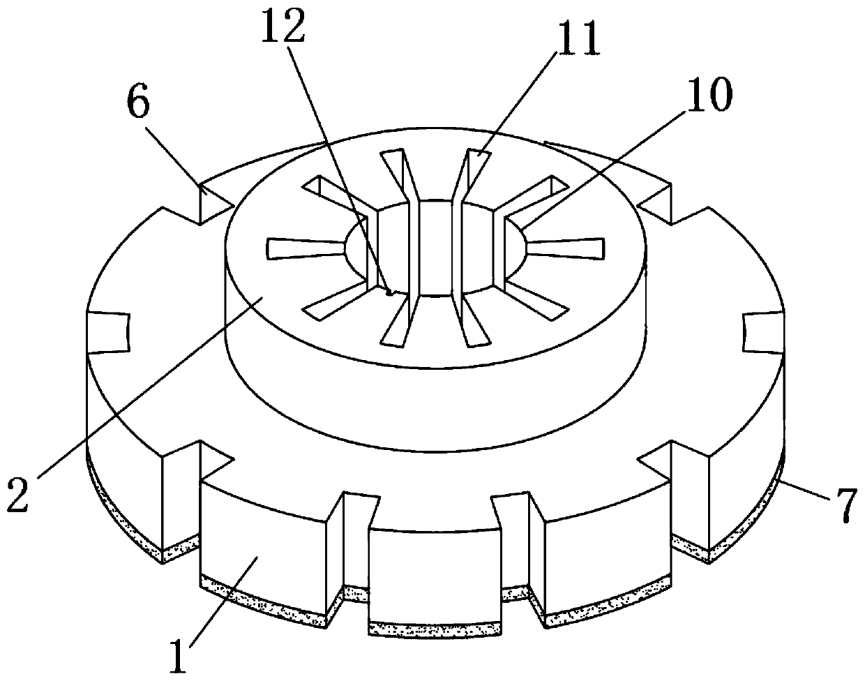 Grinding wheel for resin grinding