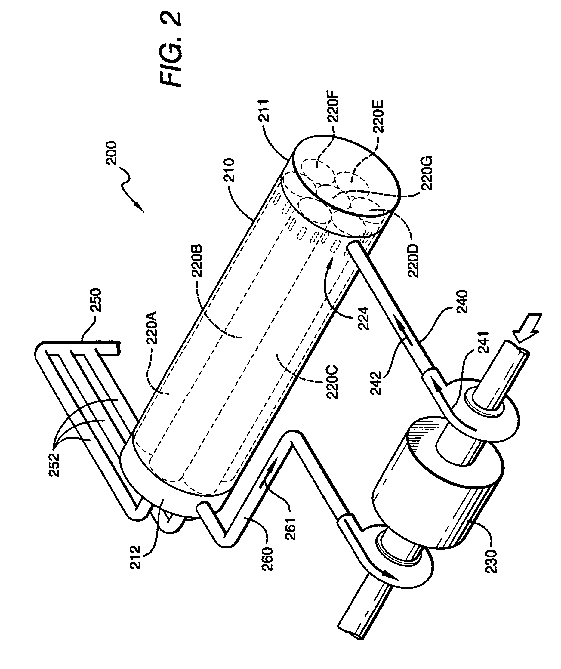 Filtration using pressure vessel with multiple filtration channels