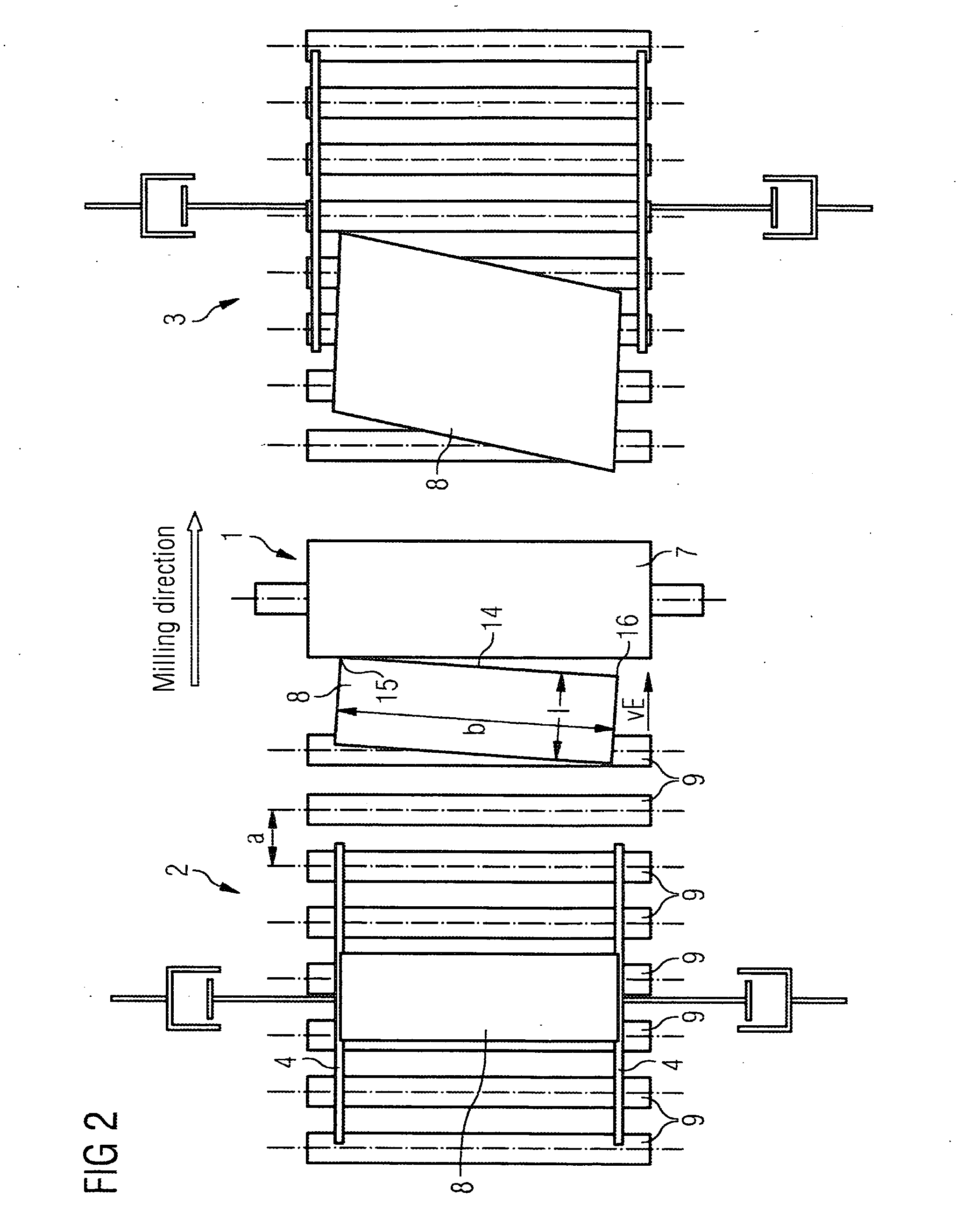 Method For The Operation Of A Rolling Mill Used For Milling A Strip-Shaped Rolling Stock