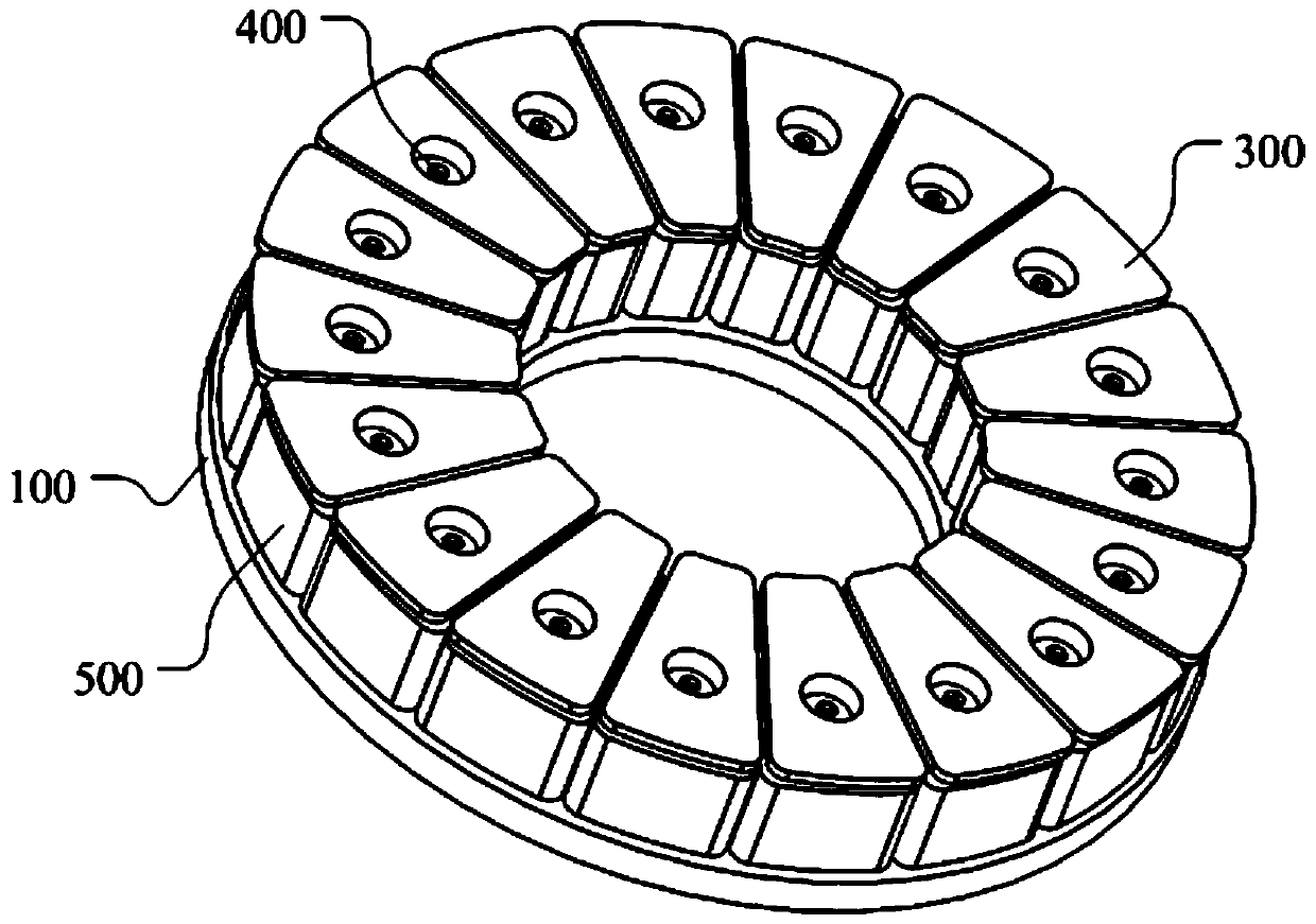 Disk-type iron core and disk-type motor