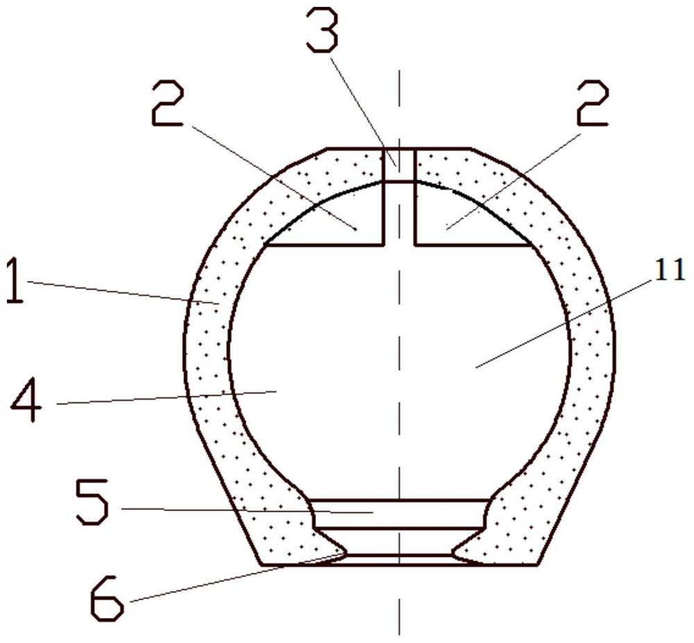 Atmospheric pressure spherical sand riser bush and manufacturing method