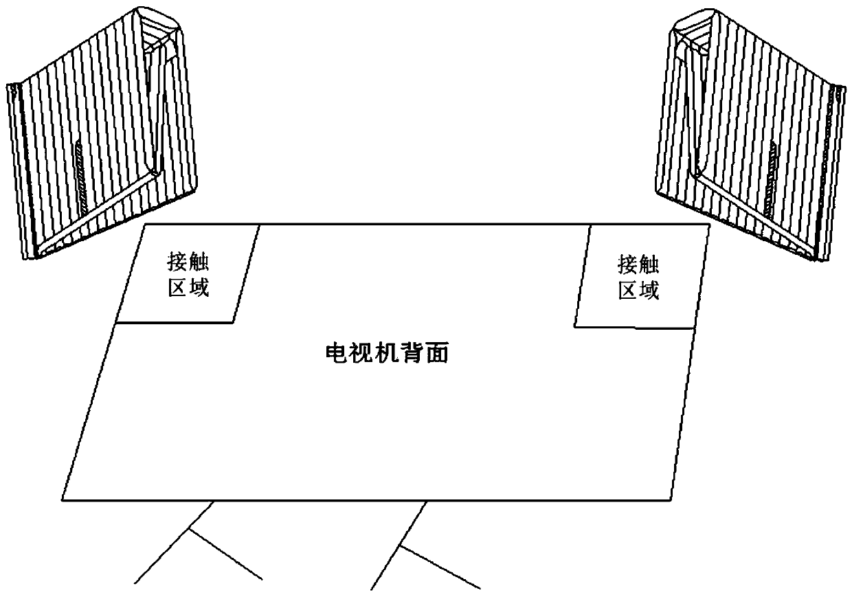 V-shaped corner protection cushion air column bag and manufacturing method thereof