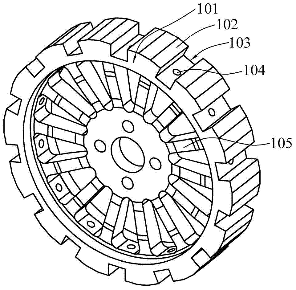 Combined Mecanum wheel hub