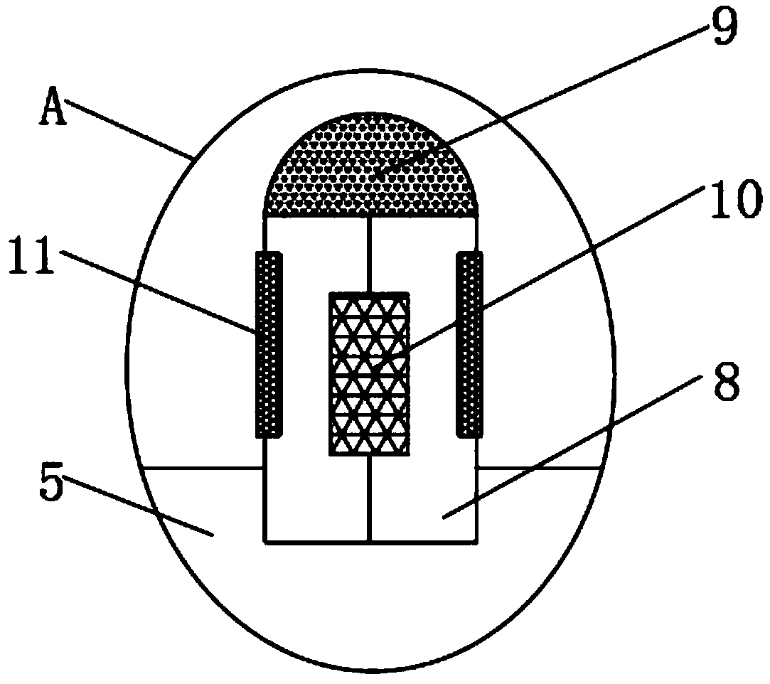 Hydraulic lifting detection device