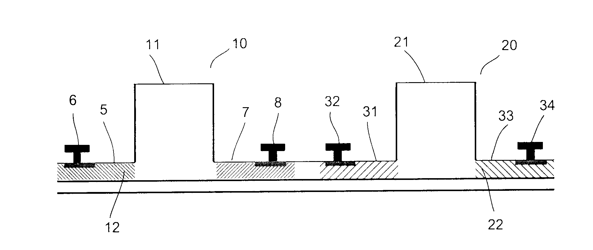 Electro-optical switch or optical attenuator