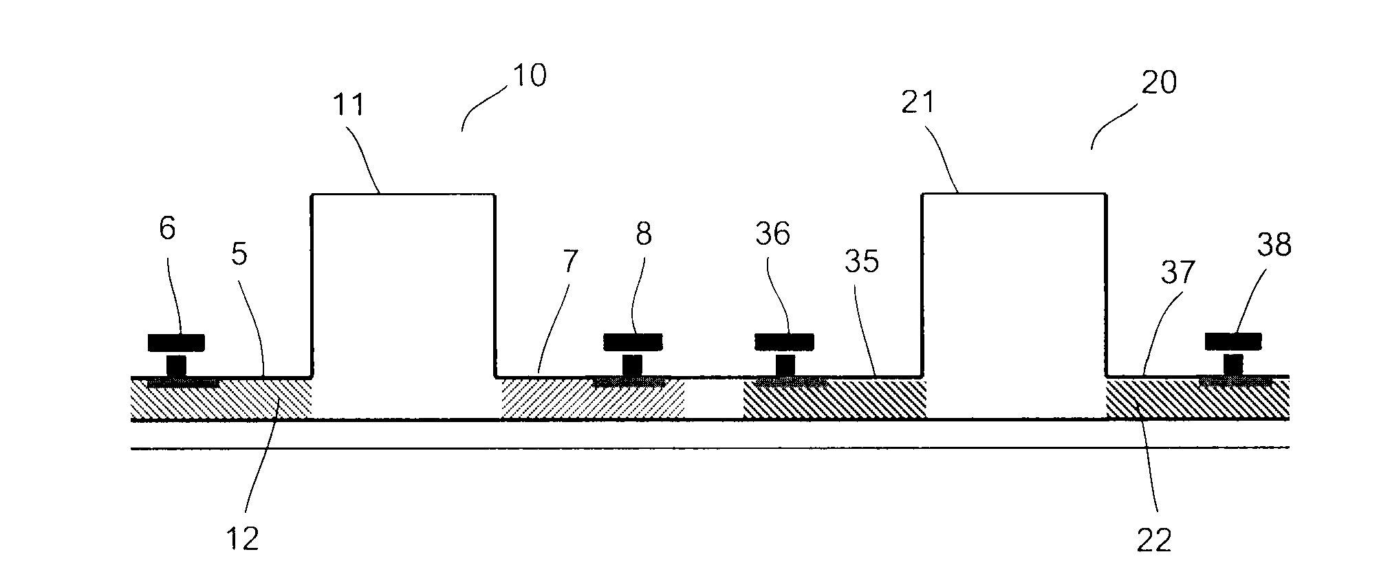 Electro-optical switch or optical attenuator