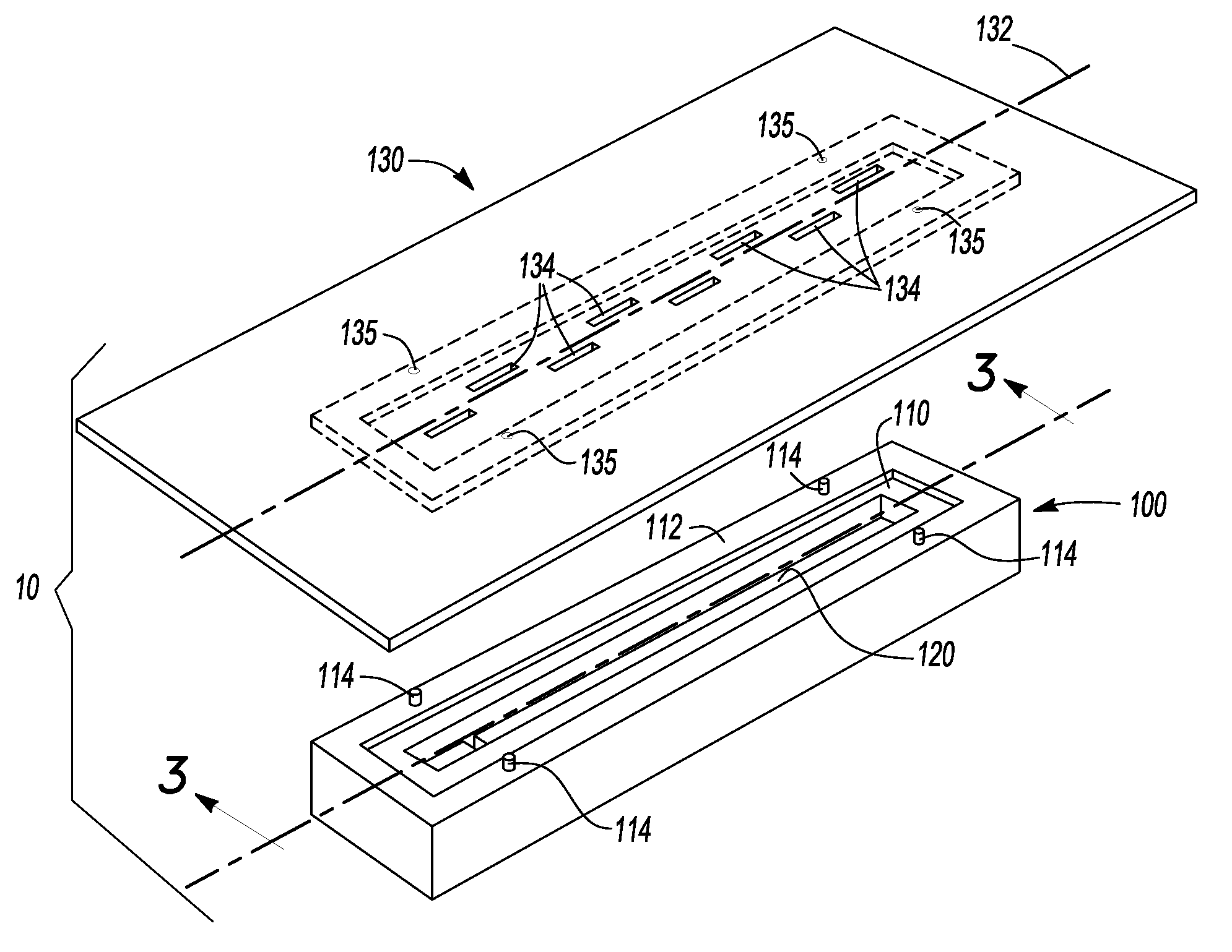 Plastic waveguide slot array and method of manufacture