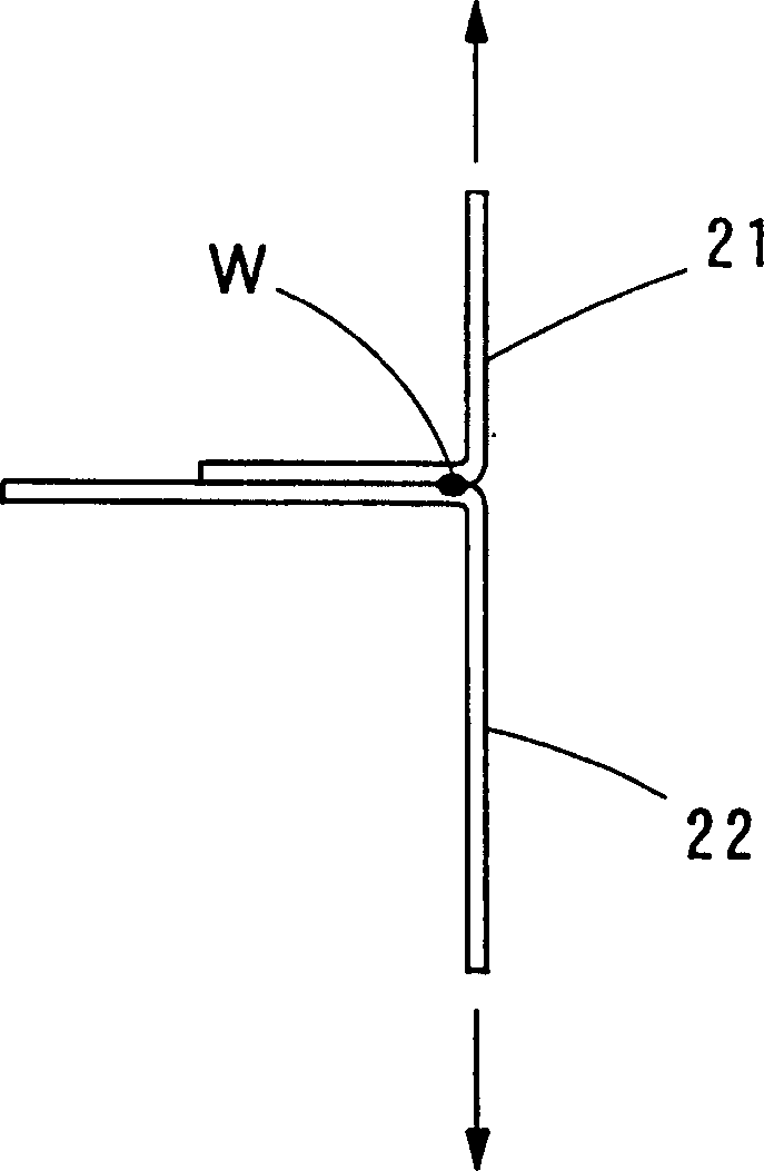 Aluminum/nickel clad material and method for manufacture thereof, and exterior terminal for electric cell