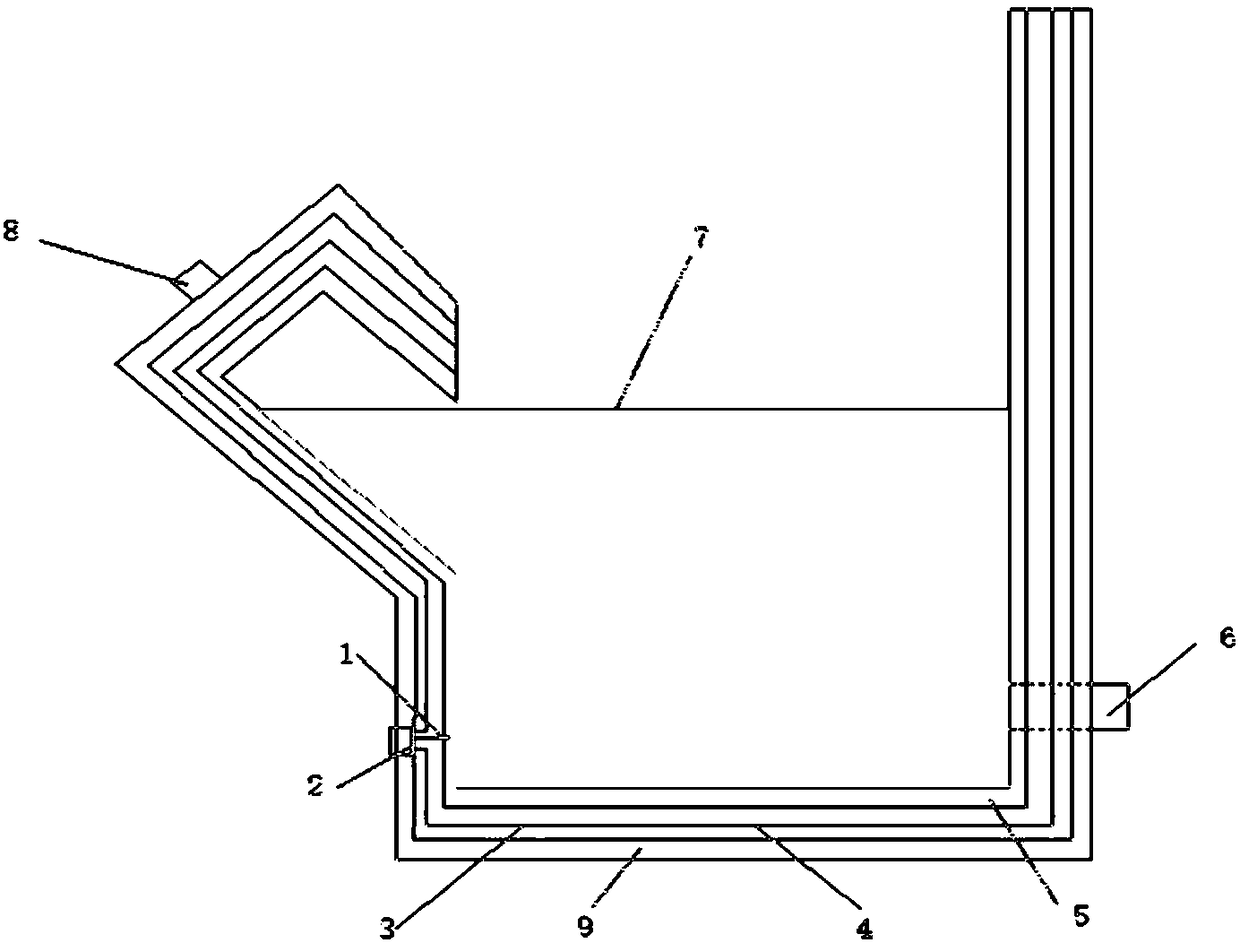 A working electrolytic chamber device with temperature control