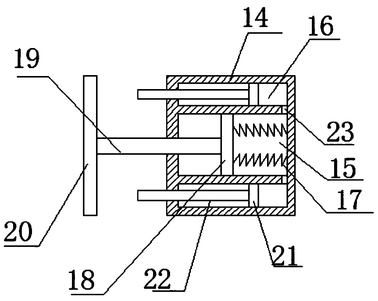 A water surface photovoltaic power generation device