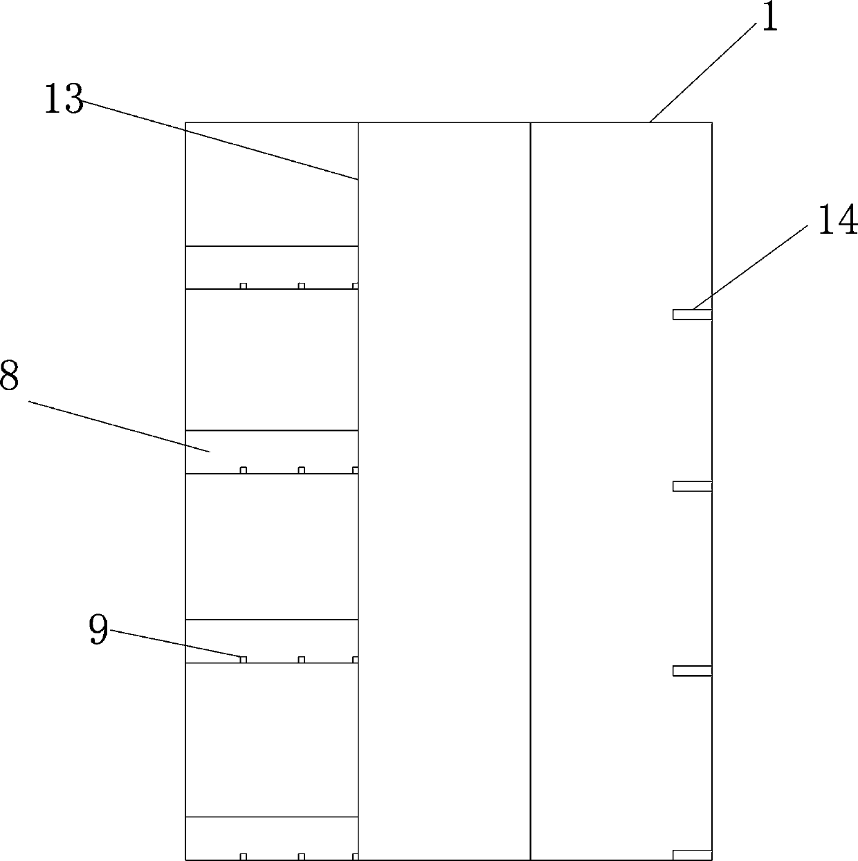 Device for testing extrusion process of coral sand around expansion pile through CT and application method