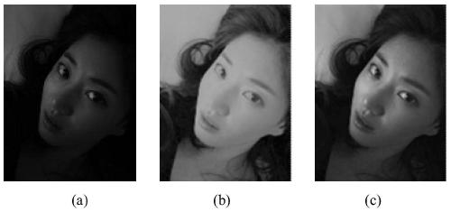 Image processing method based on self-adaptive PLIP model