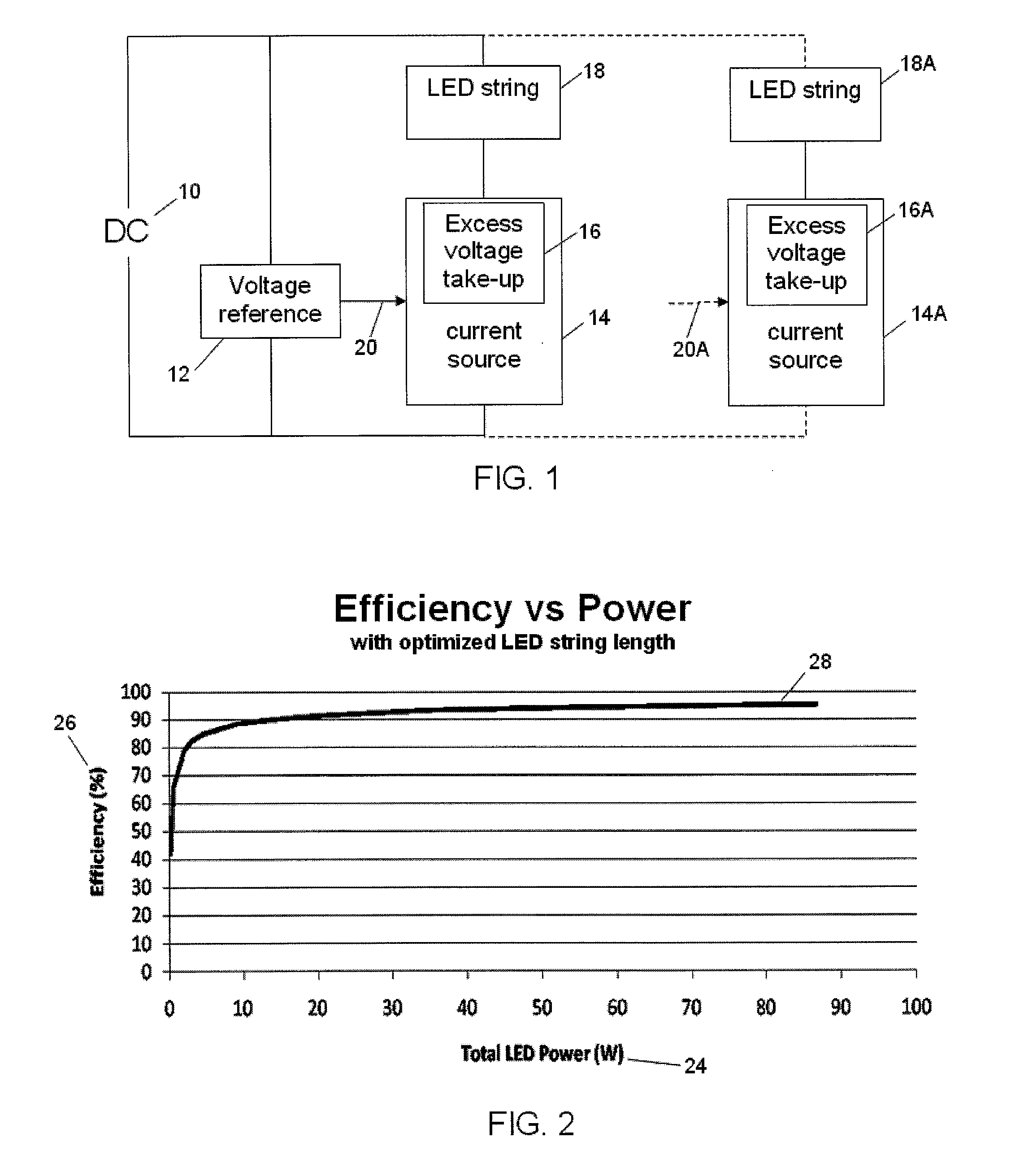 Method and system for driving light emitting elements