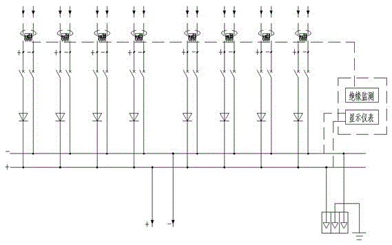 A photovoltaic DC power distribution cabinet and its assembly method