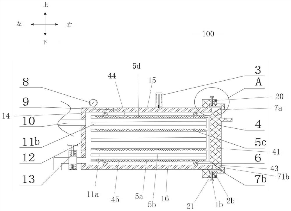 High-temperature sterilization device capable of repeatedly utilizing protective mask
