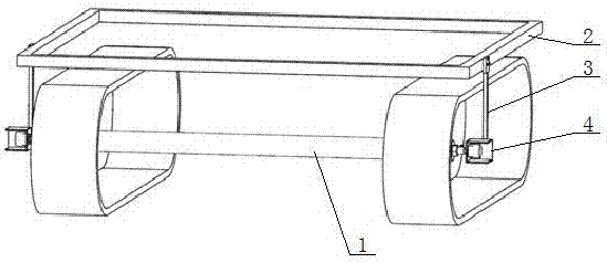 Track speed detecting device of tracked vehicle