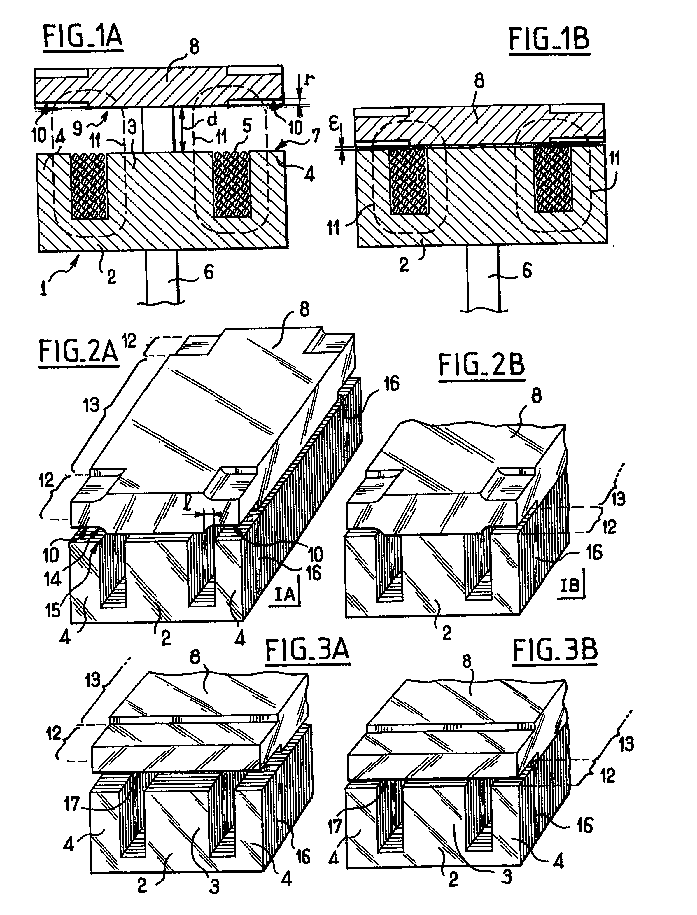 Electromagnetic actuator with controlled attraction force