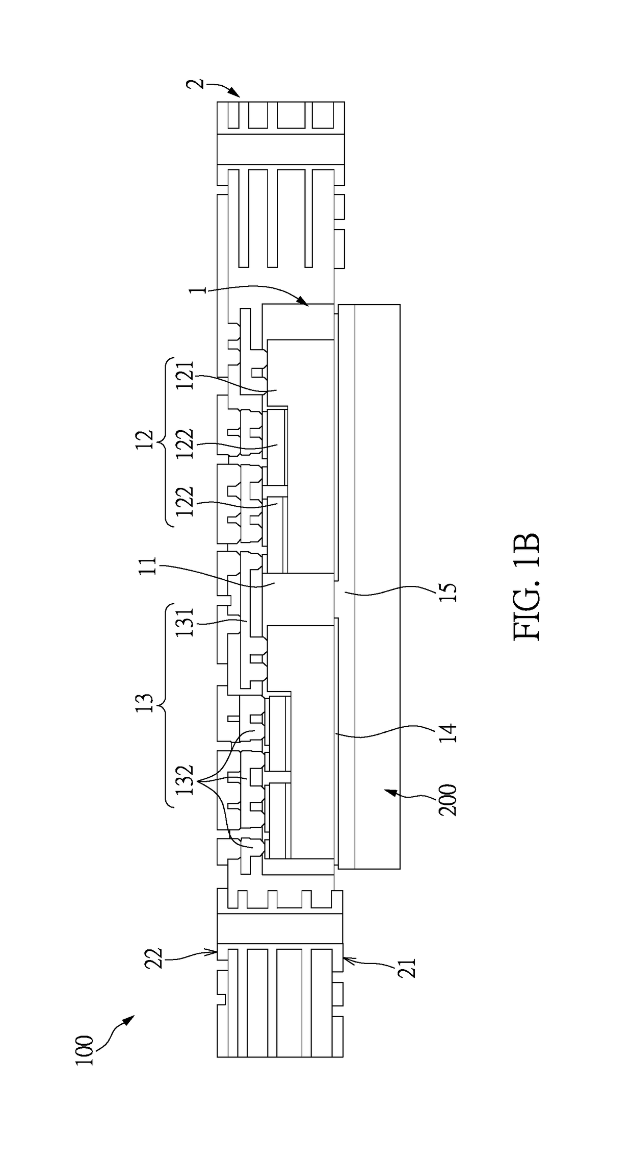 Circuit board structure with chips embedded therein and manufacturing method thereof