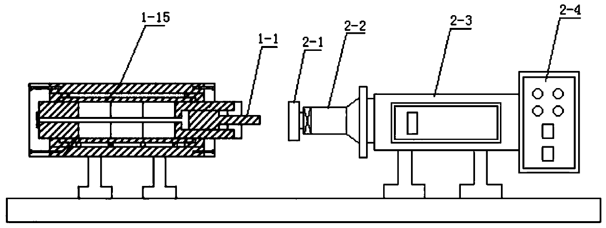 A device used in horizontal well deflagration fracturing simulation experiment and its application