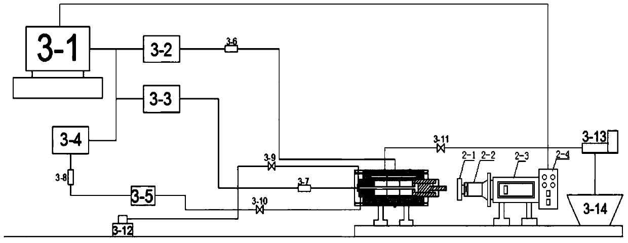 A device used in horizontal well deflagration fracturing simulation experiment and its application