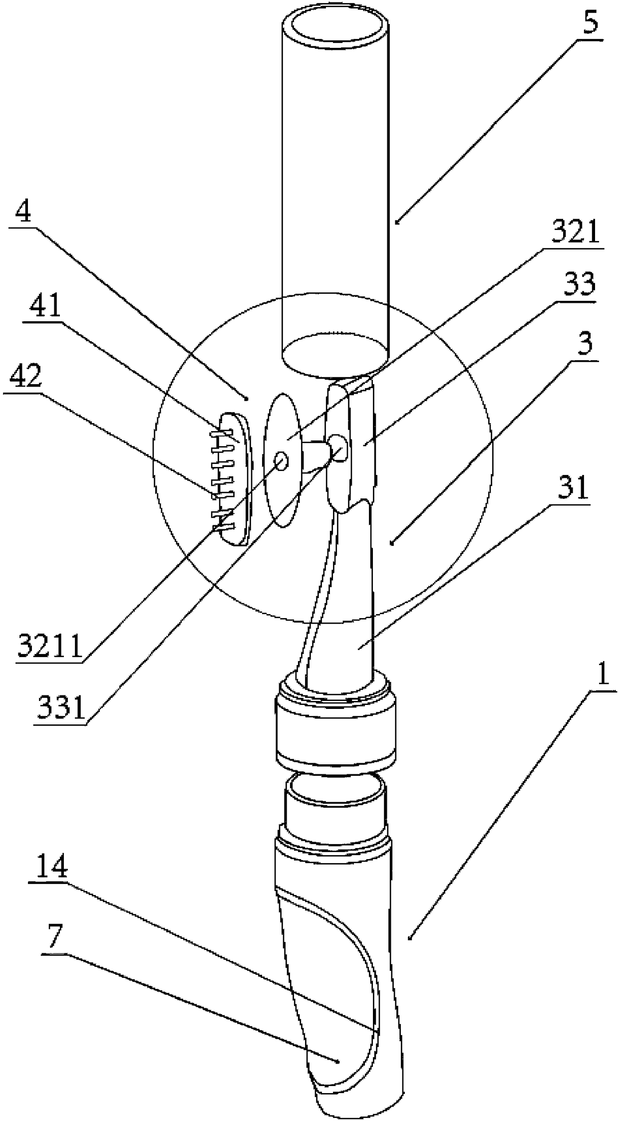 Hair care solution packaging container with comb teeth and capable of spraying solution automatically and quantitatively