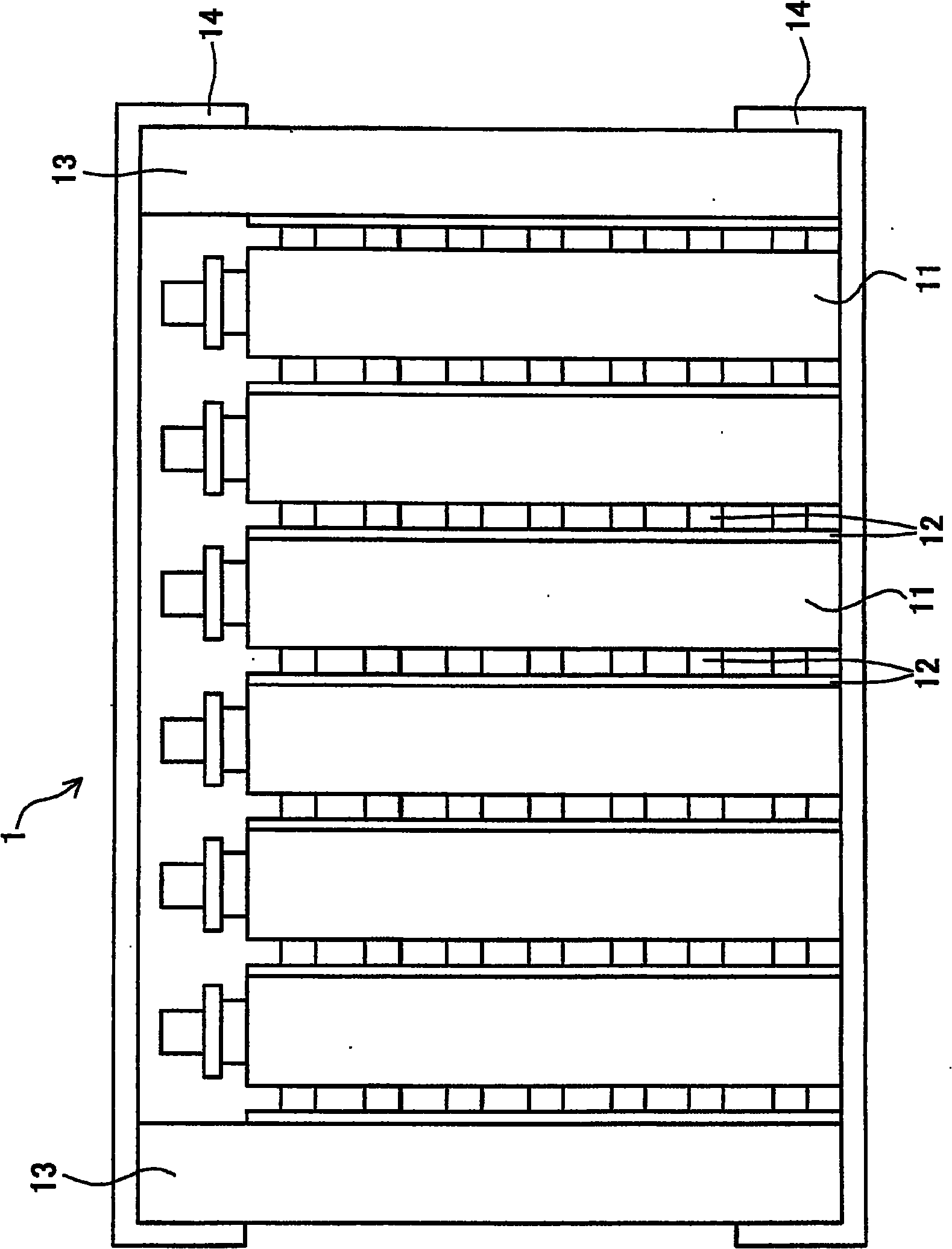 Secondary battery assembly