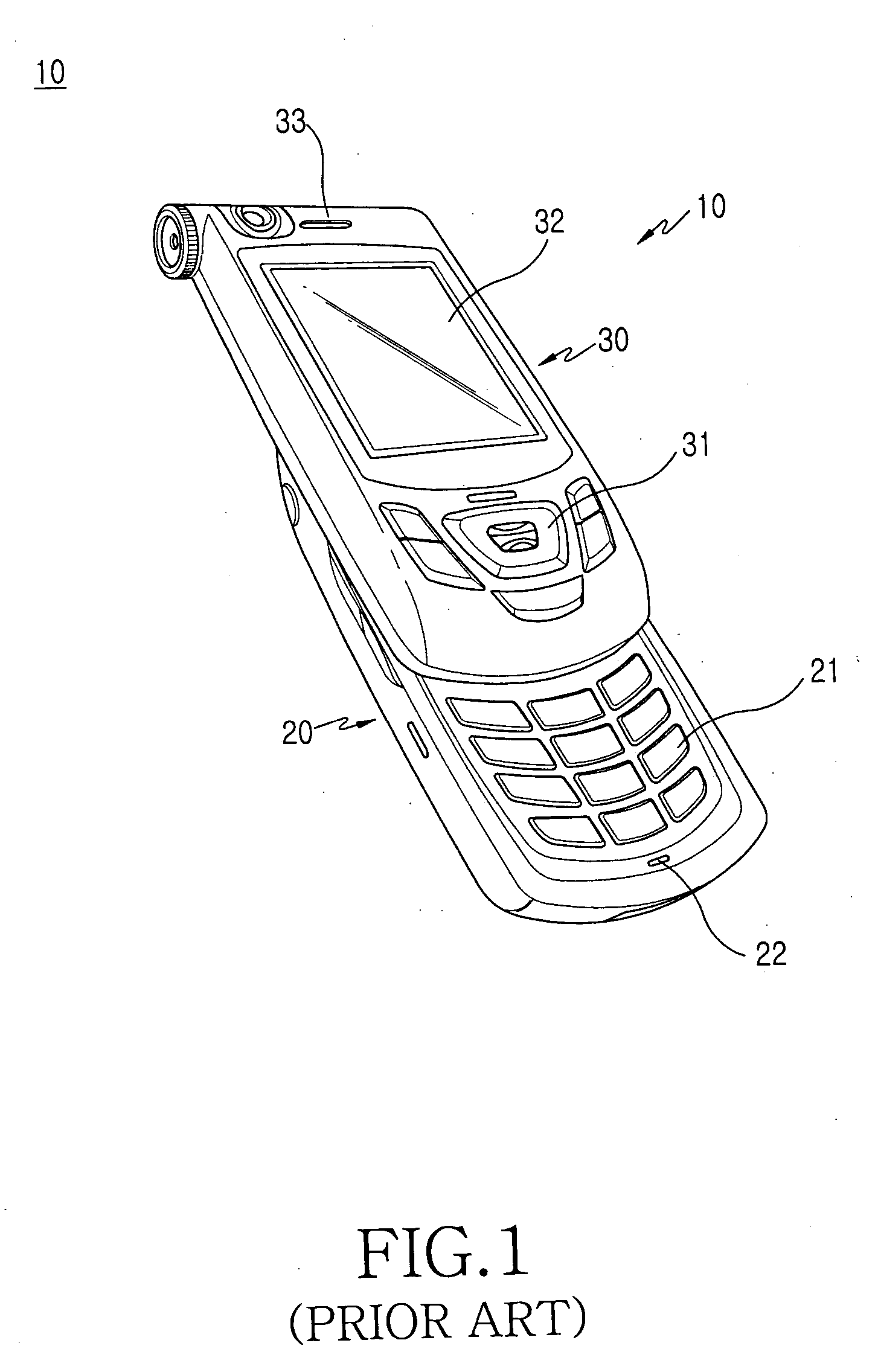 Flexible printed circuit board for electronic equipment