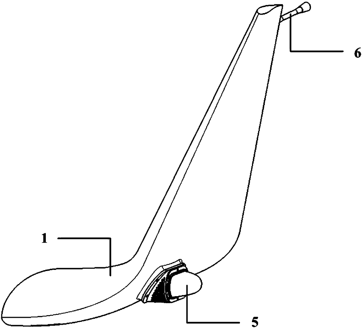 All composite wingtip winglet for high-aspect-ratio wing