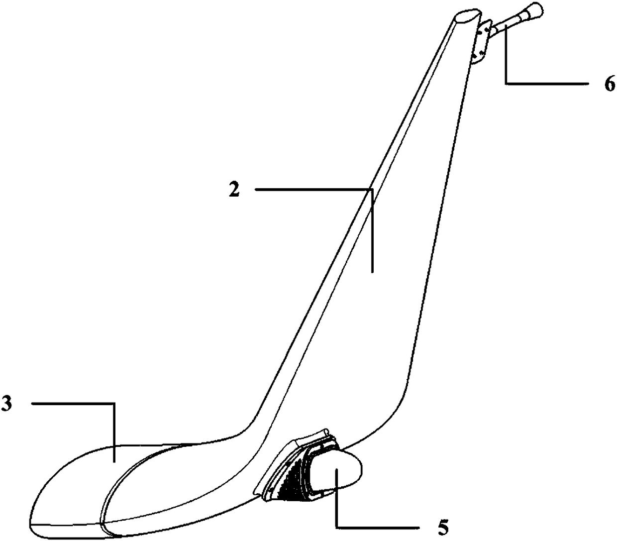 All composite wingtip winglet for high-aspect-ratio wing