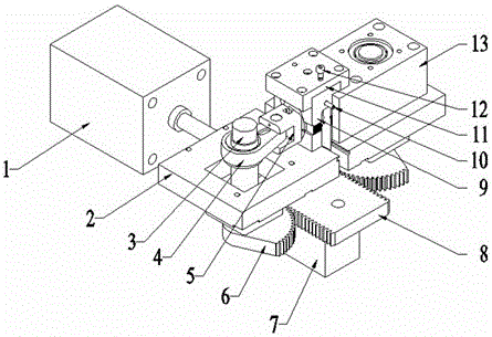 Small-sized part flattening device